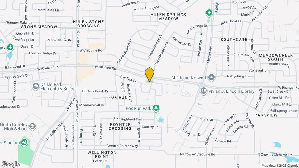 8712 Cove Meadow Ln Map and Location Details