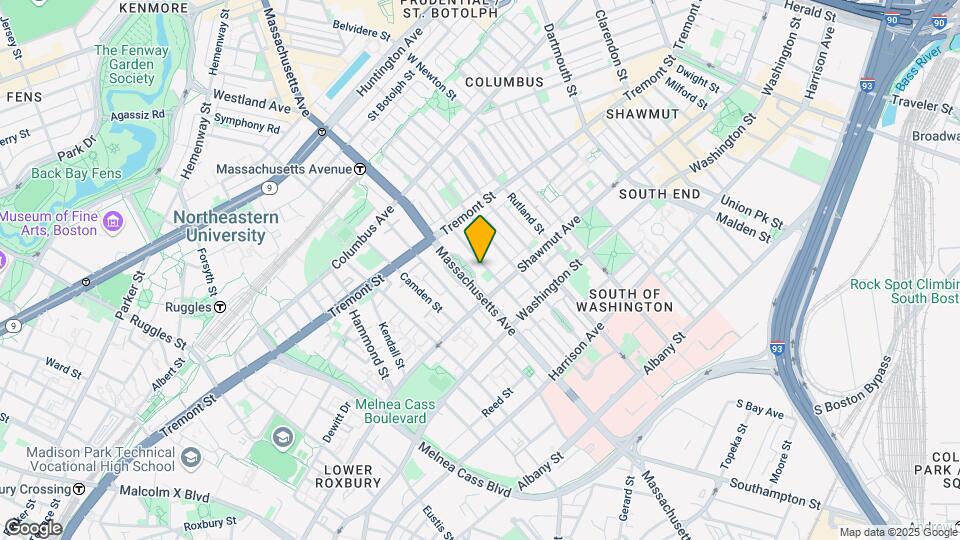 656 Massachusetts Ave Map and Location Details