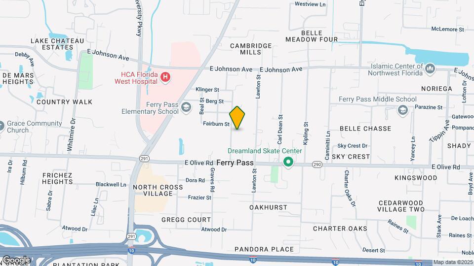 8146 Binkley St Map and Location Details