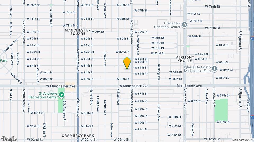 1421 W 84th Pl, Unit 1421 half Map and Location Details