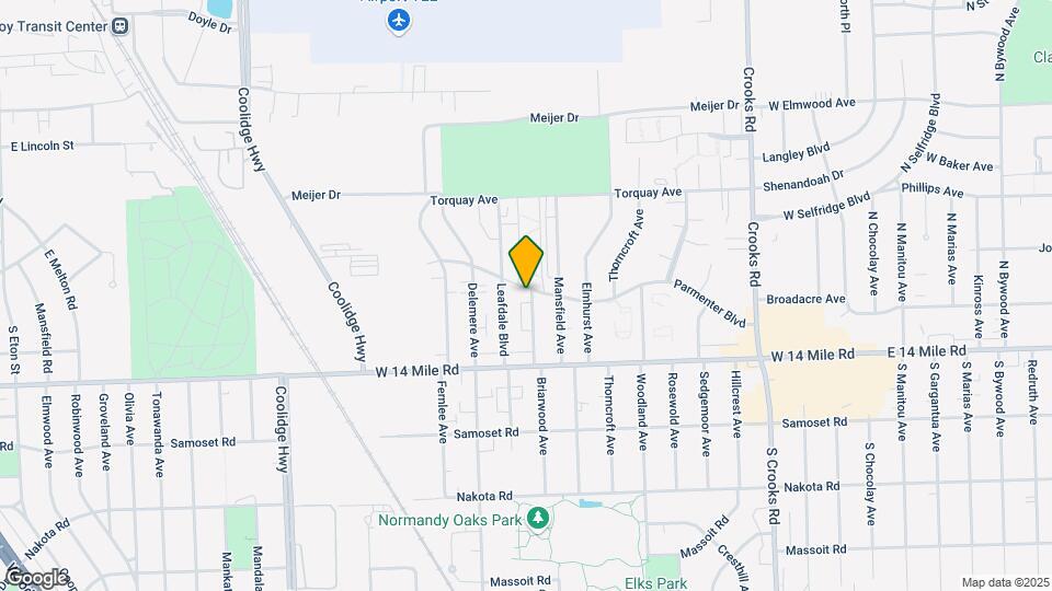 4915 Briarwood Ave Map and Location Details