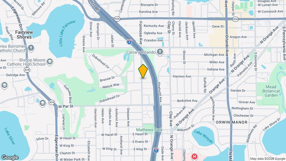 2075 Jewell Ave Map and Location Details