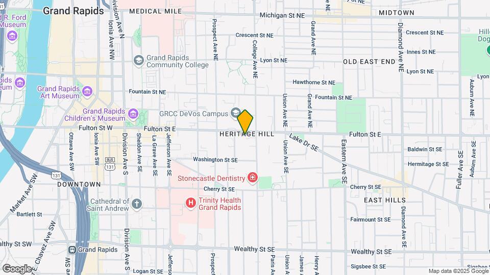 460 Fulton St E Map and Location Details