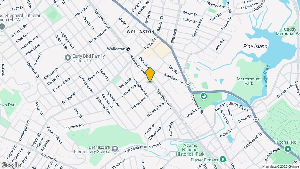 425-429 Newport Ave Mapa y Detalles de la Ubicación