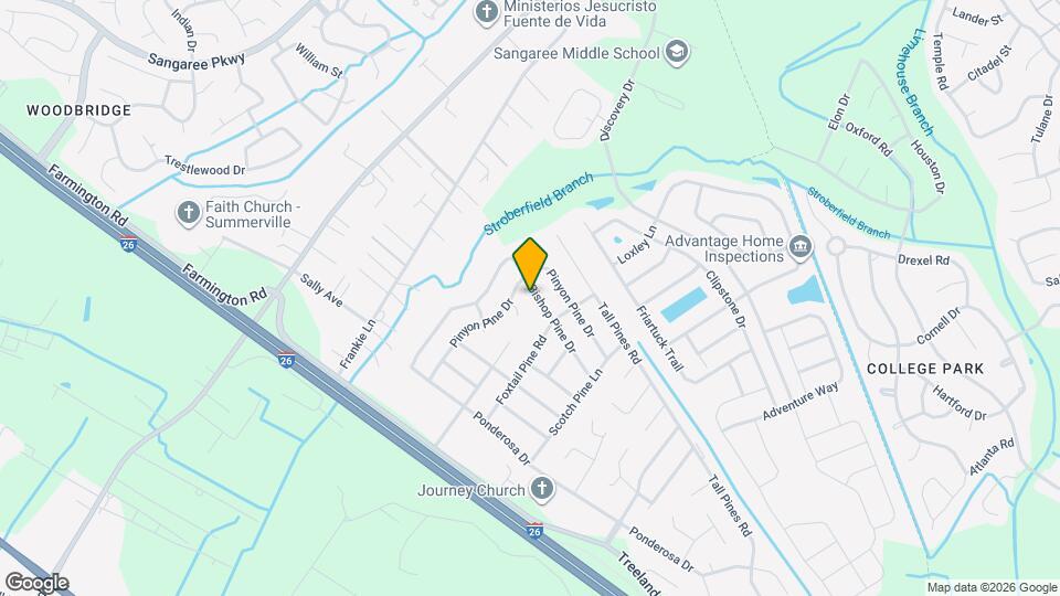 1324 Bishop Pine Dr Map and Location Details