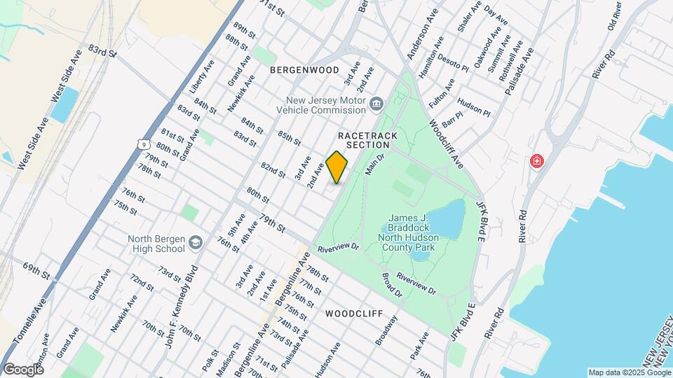 8305 Bergenline Ave Map and Location Details