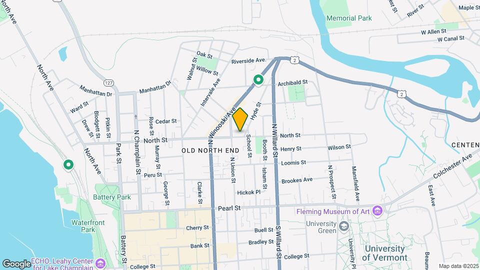 318 North St, Unit 4 Map and Location Details