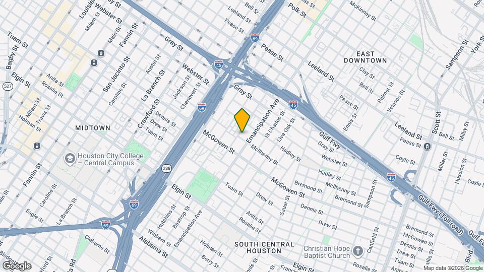 2315 Bastrop St Mapa y Detalles de la Ubicación