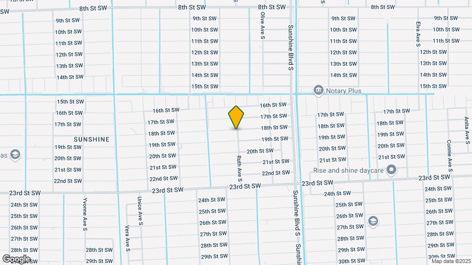 3301 18th St SW Map and Location Details