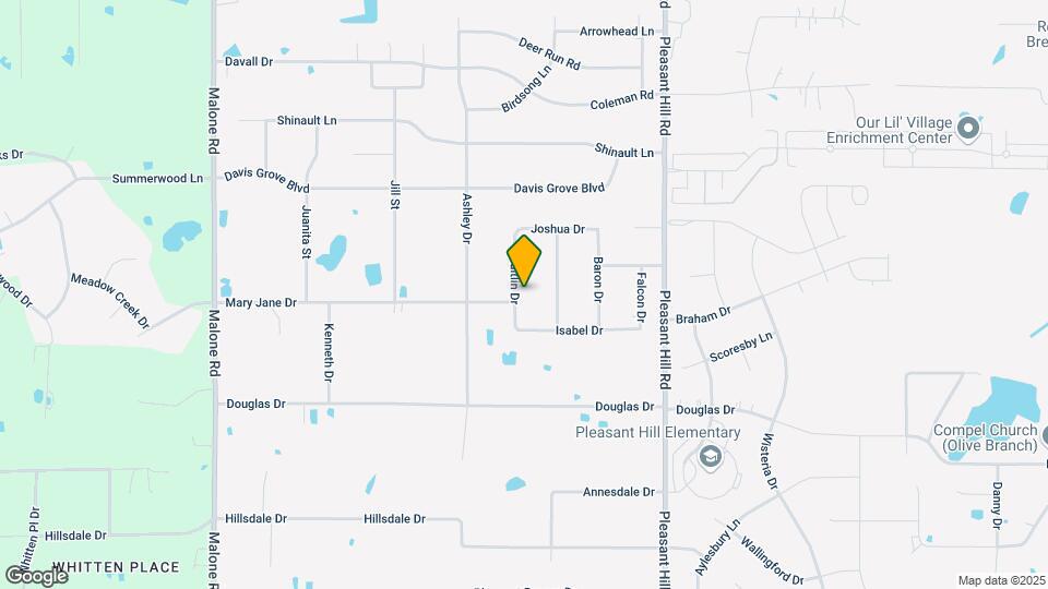 8106 Caitlin Dr Map and Location Details