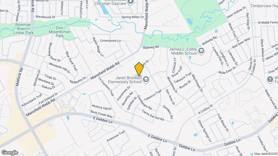 807 Dove Meadows Dr Map and Location Details