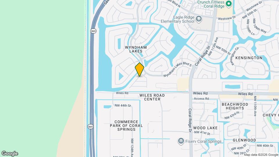 4741 NW 122nd Dr Map and Location Details