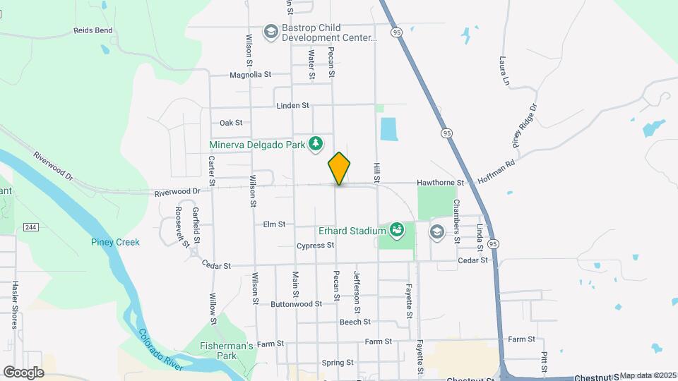 1819 Pecan St Map and Location Details