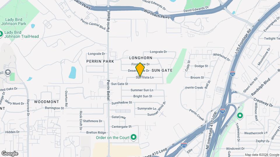 4338 Sun Vista Ln Map and Location Details