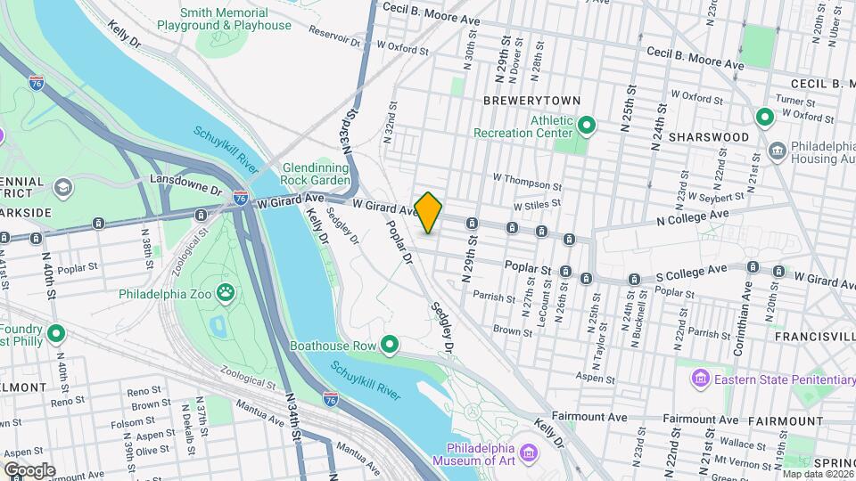 3016 Cambridge St Map and Location Details