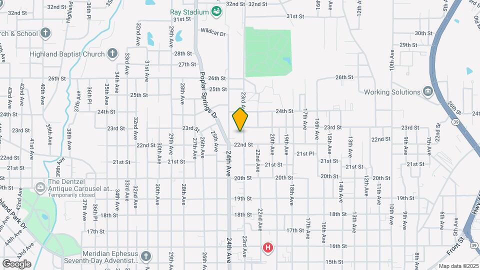 2215 23rd Ave Map and Location Details