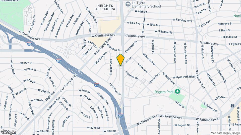 7055 S La Cienega Blvd, Unit 7055 Map and Location Details