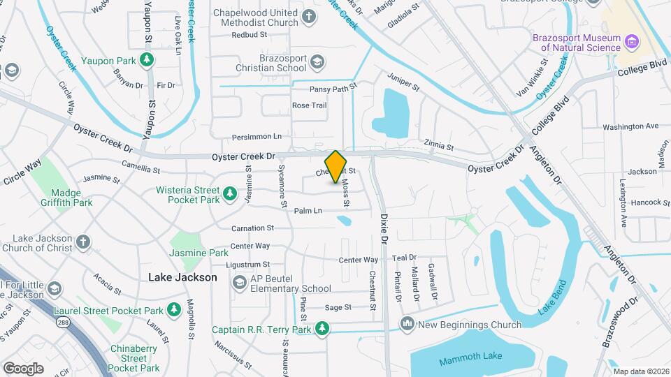 523 Wisteria St Map and Location Details