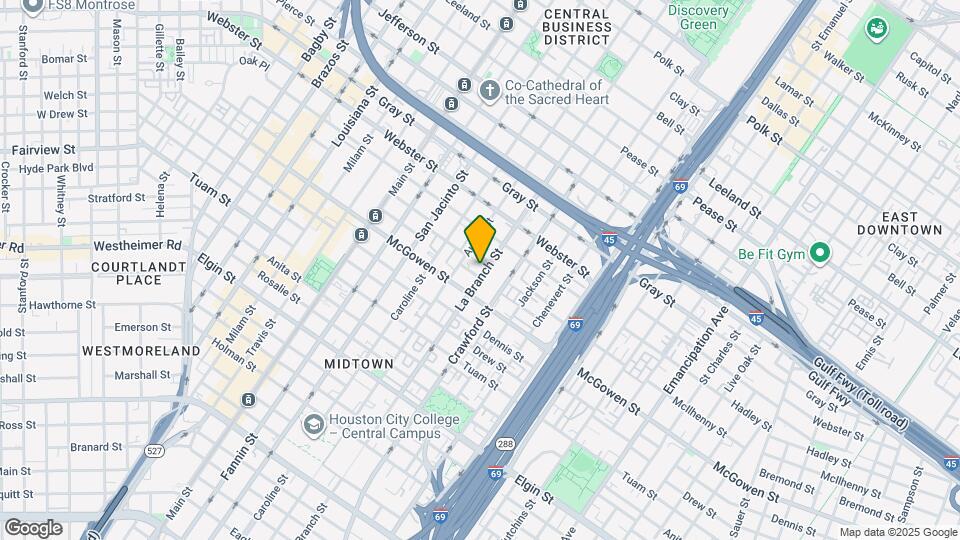 2416 La Branch St Map and Location Details