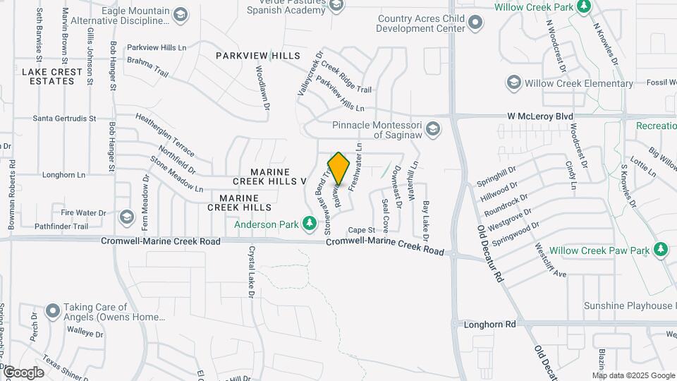 6400 Rainwater Way Map and Location Details