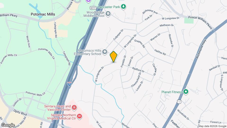 2308 W Longview Dr Map and Location Details