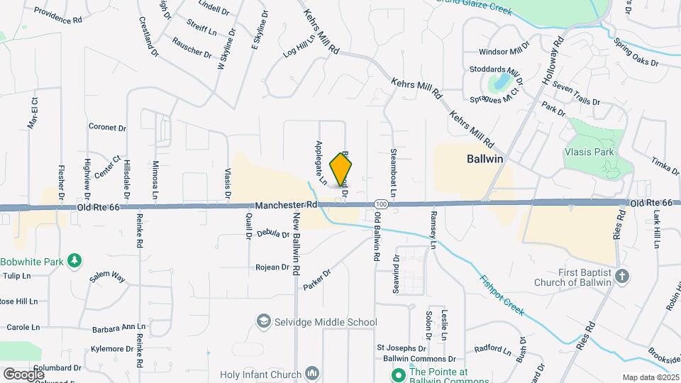 101 Applegate Ln Map and Location Details