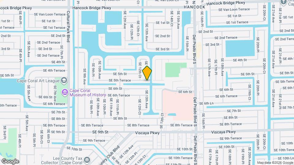 1300 SE 5th Terrace Map and Location Details