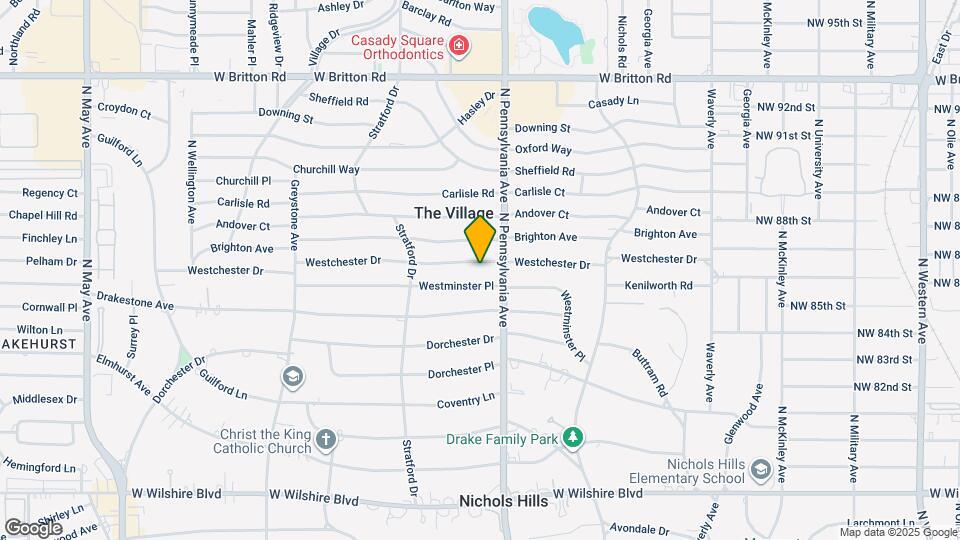 1708 Westchester Dr Map and Location Details