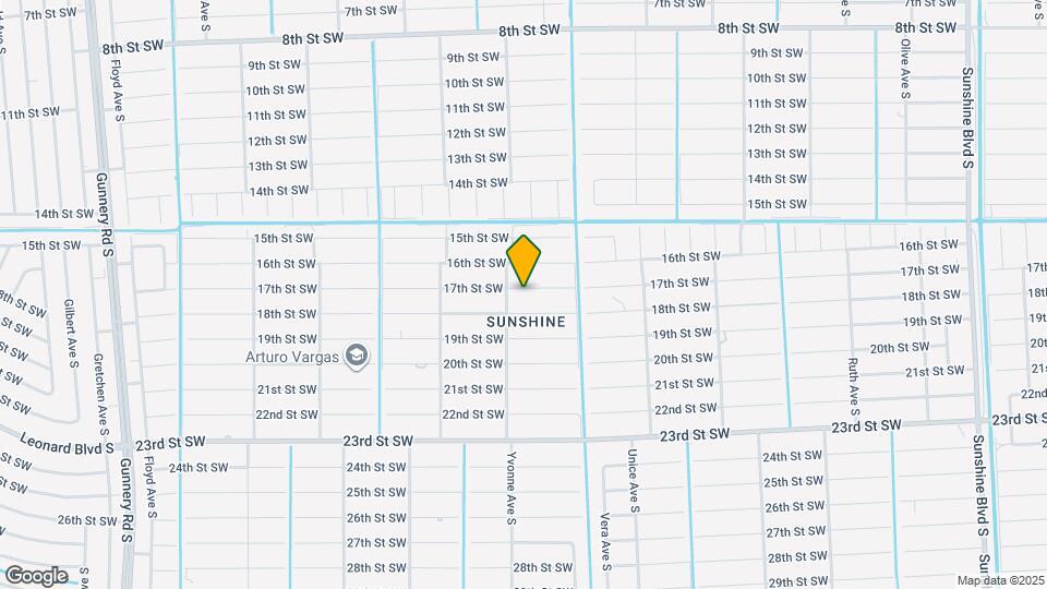 3717 17th St SW Map and Location Details