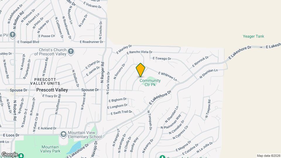4734 N Ocotillo Dr Map and Location Details
