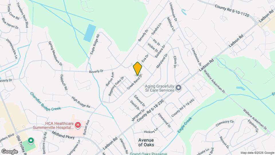 102 Slice Dr Mapa y Detalles de la Ubicación