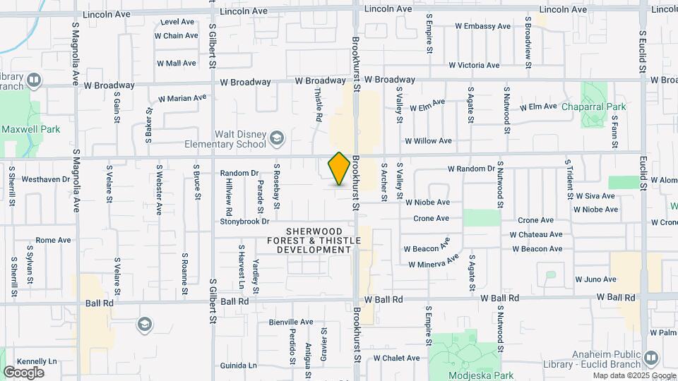 2282 W Anacasa Way Map and Location Details