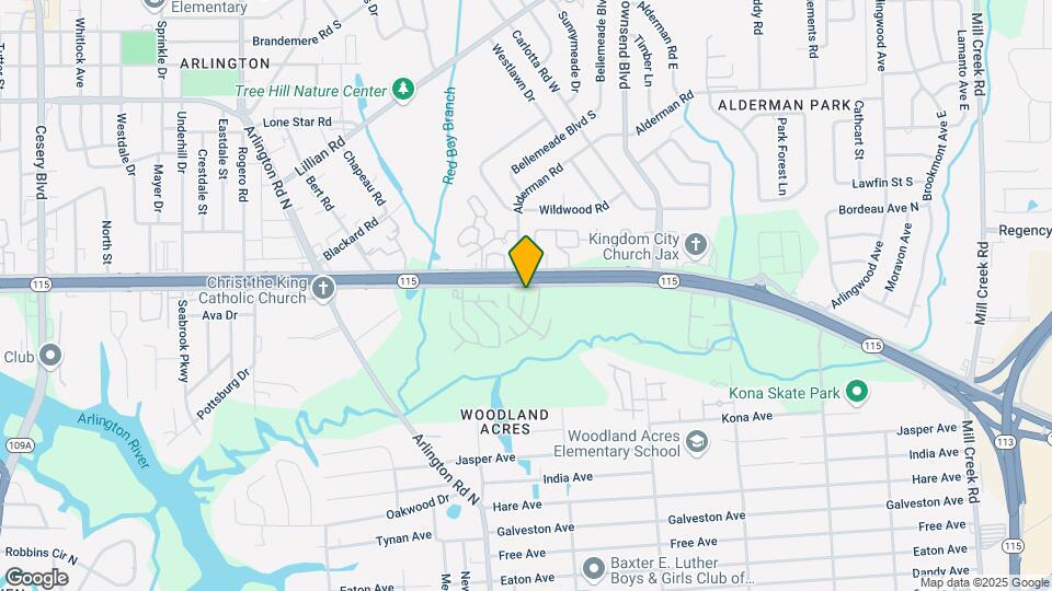 624 Oaks Plantation Dr Map and Location Details