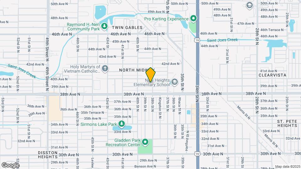 3811 39th Ave N Map and Location Details