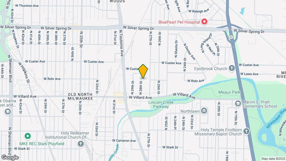 5278 N 28th St Map and Location Details