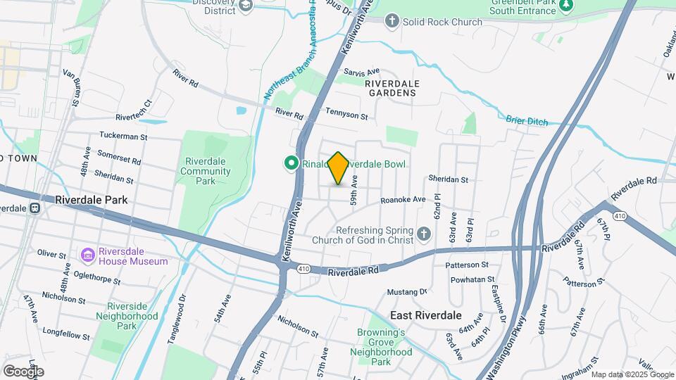 5803 Ravenswood Rd Map and Location Details