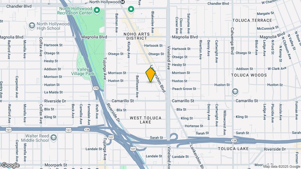 11130 Huston St, Unit 7 Map and Location Details