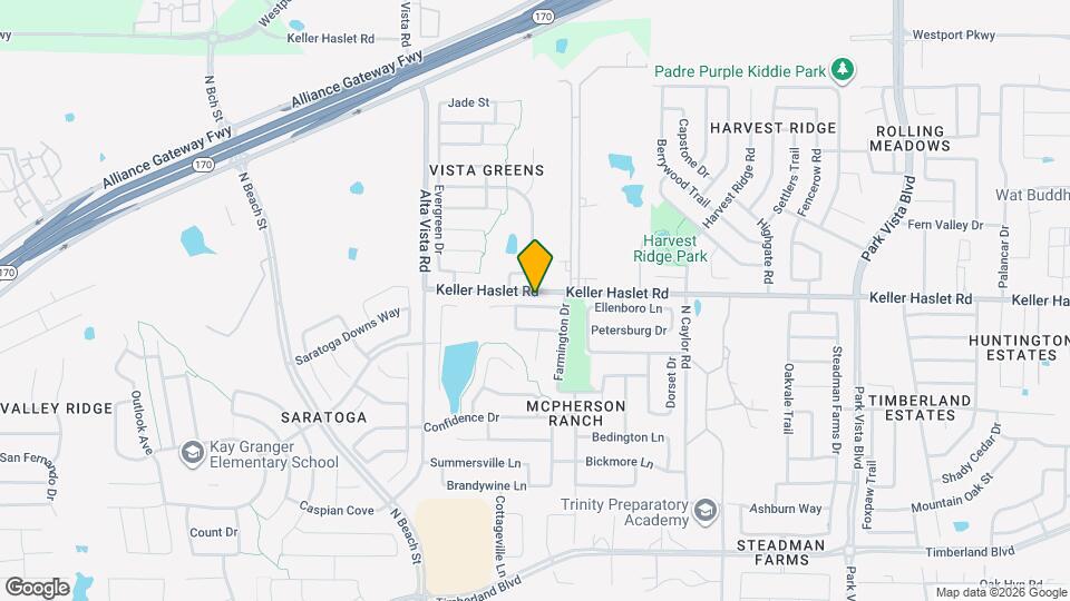 3917 Old Richwood Ln Mapa y Detalles de la Ubicación