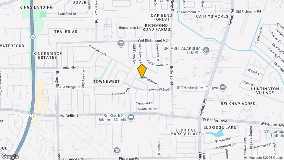 13834 New Village Ln Map and Location Details