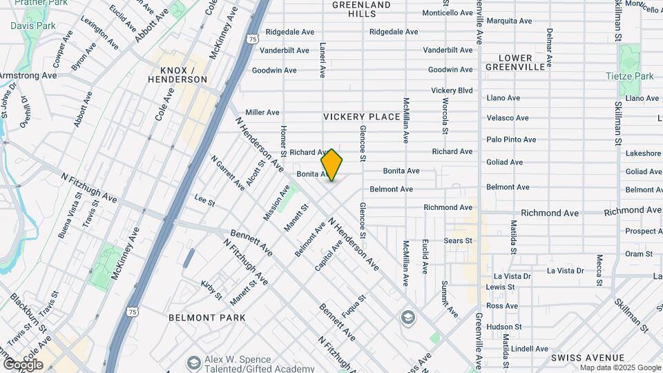 2600 Madera St Map and Location Details