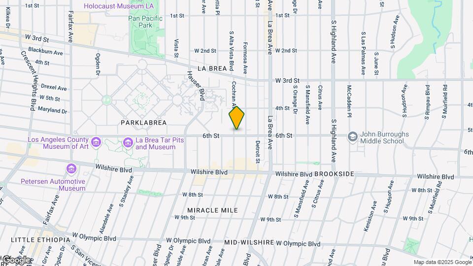 462 S Cochran Ave Map and Location Details
