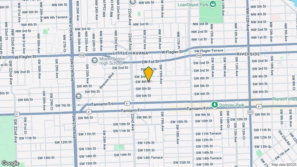 2030 SW 4th St Map and Location Details