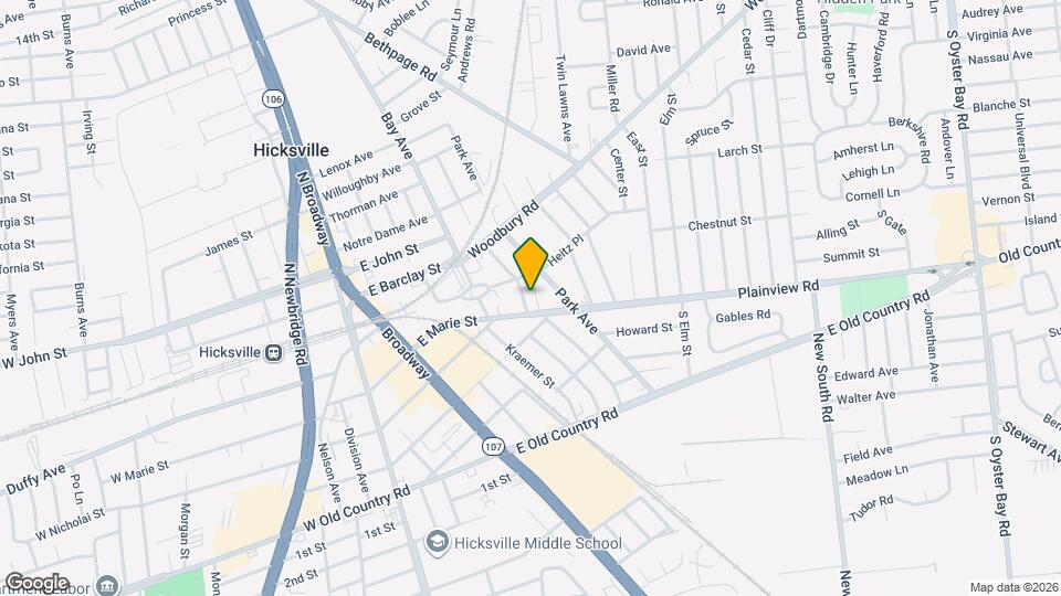 9 Harrison Ave Map and Location Details