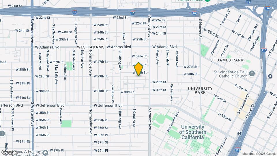 1453 W 29th St Mapa y Detalles de la Ubicación