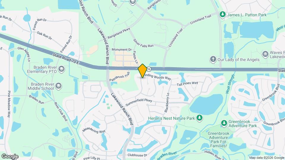 12026 Winding Woods Way Map and Location Details