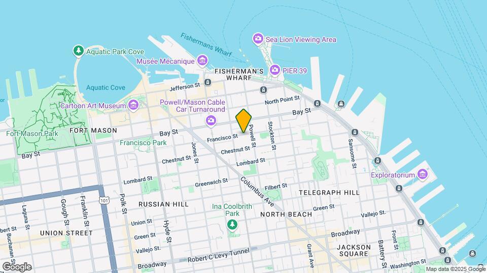 411 Francisco St-Unit -FL0-ID1739 Mapa y Detalles de la Ubicación