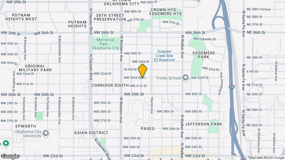 828 NW 32nd St Mapa y Detalles de la Ubicación