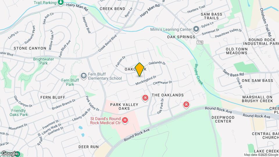 1000 Blue Bird Ct Map and Location Details