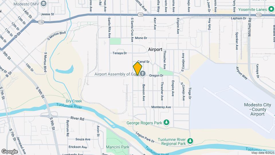 1310 Oregon Dr Map and Location Details