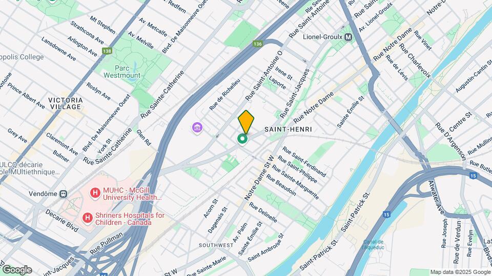 707 Saint-Philippe Map and Location Details